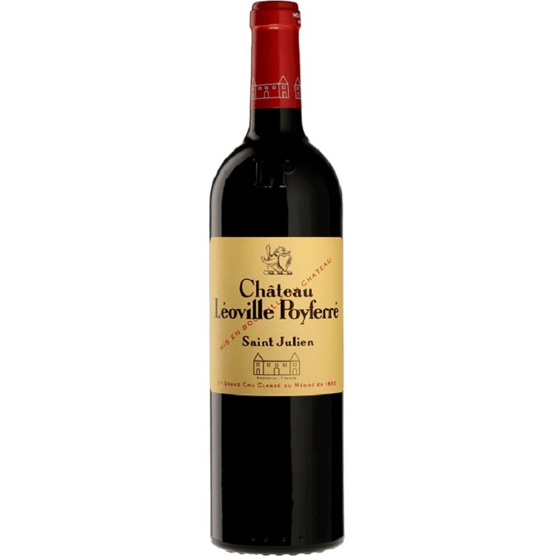 CHÂTEAU "LÉOVILLE-POYFERRE" 2ND CRU CLASSÉ 2023 SAINT-JULIEN ROUGE 75 CL CRD - CAISSE BOIS DE 6 BT - French Wine 75cl